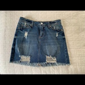 Jean skirt